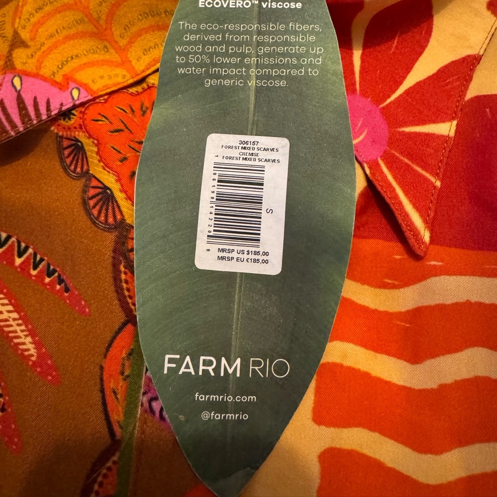 Short dress size S , 100% viscose